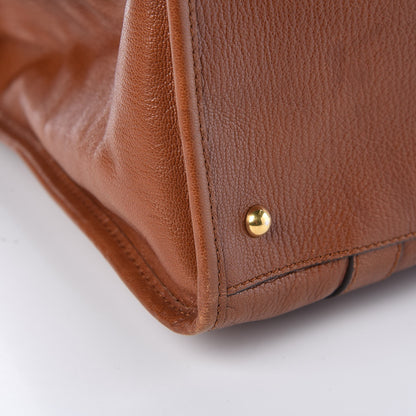 Marc Jacobs Goatskin Large Serengeti Wellington Satchel Chestnut 10 of 12