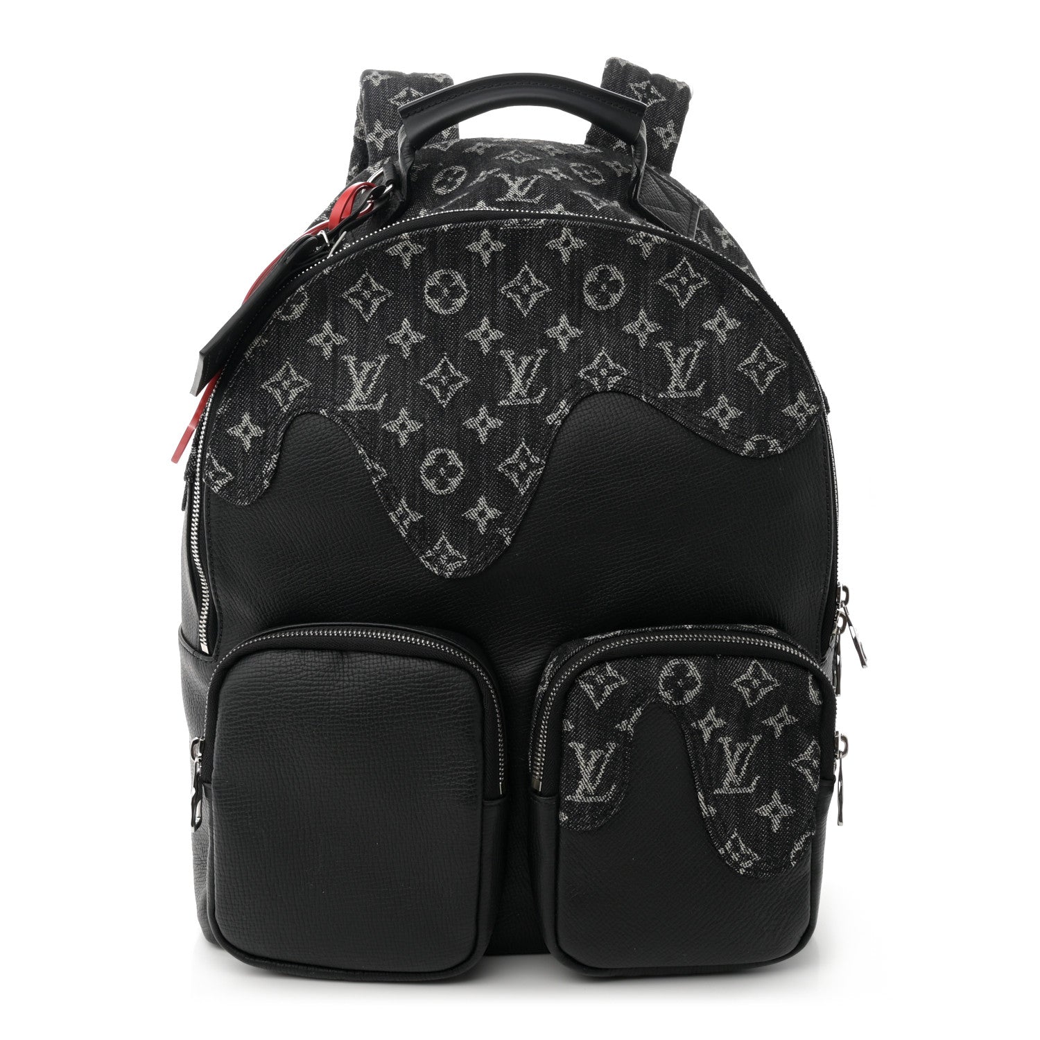 Louis Vuitton x NIGOLOUIS VUITTON x NIGO Taurillon Monogram Denim Drip Campus Backpack Black Black 1 of 12
