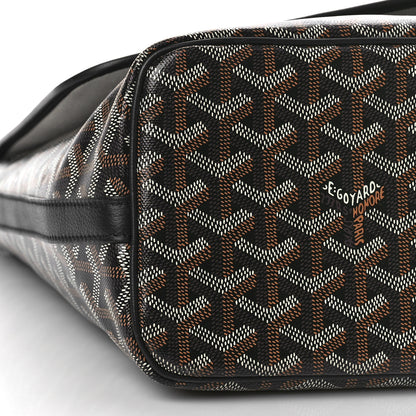 Goyard Goyardine Capetien Messenger Bag Black 9 of 10