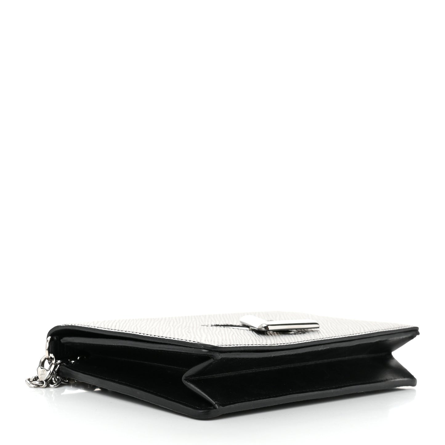 Epi Twist Belt Chain Wallet Black