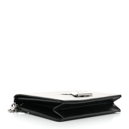 Louis Vuitton Epi Twist Belt Chain Wallet Black 4 of 9