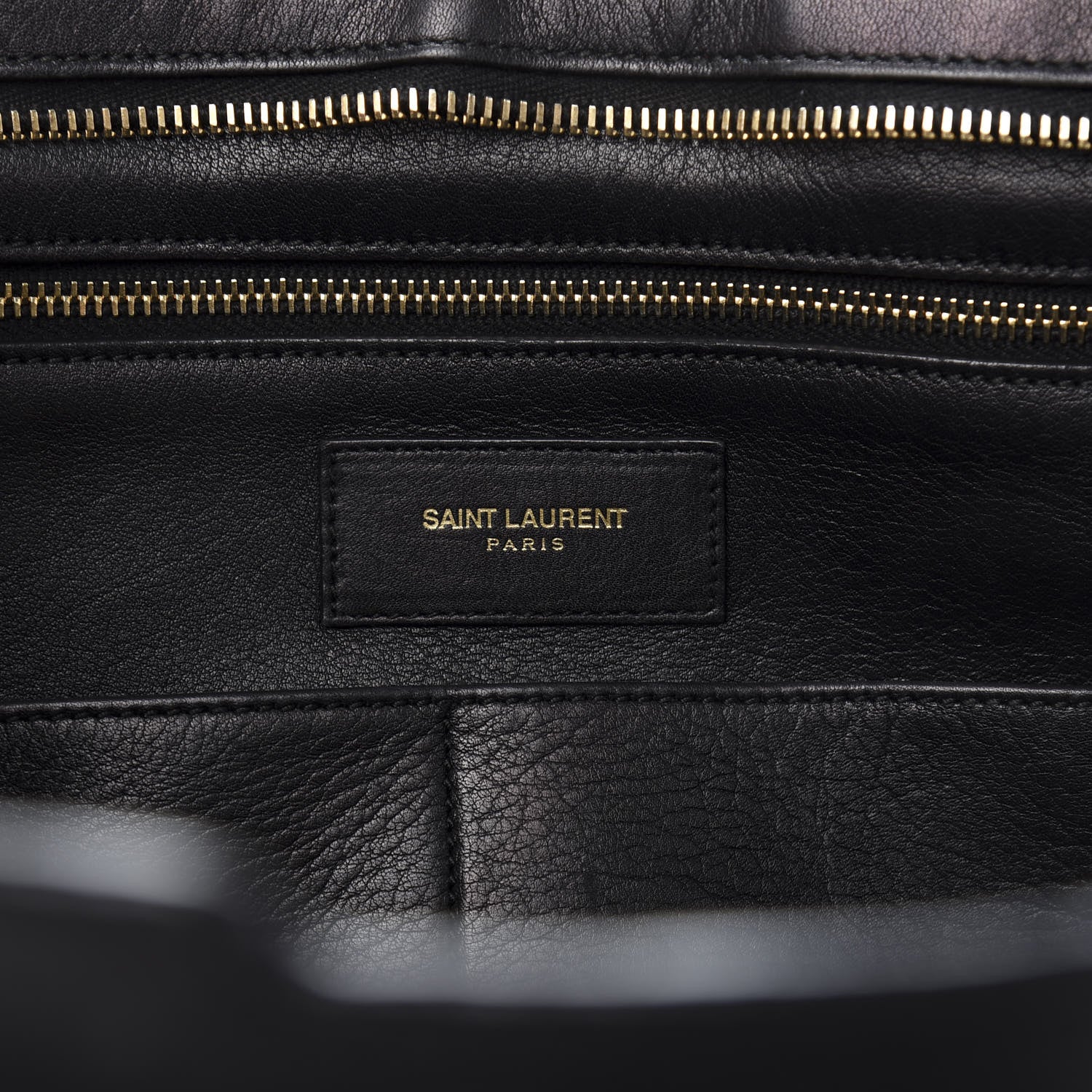 Saint Laurent Calfskin Medium Classic Y Cabas Black 6 of 12