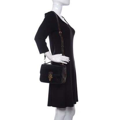 Louis Vuitton Patent Calfskin Monogram Cherrywood BB Black 2 of 11