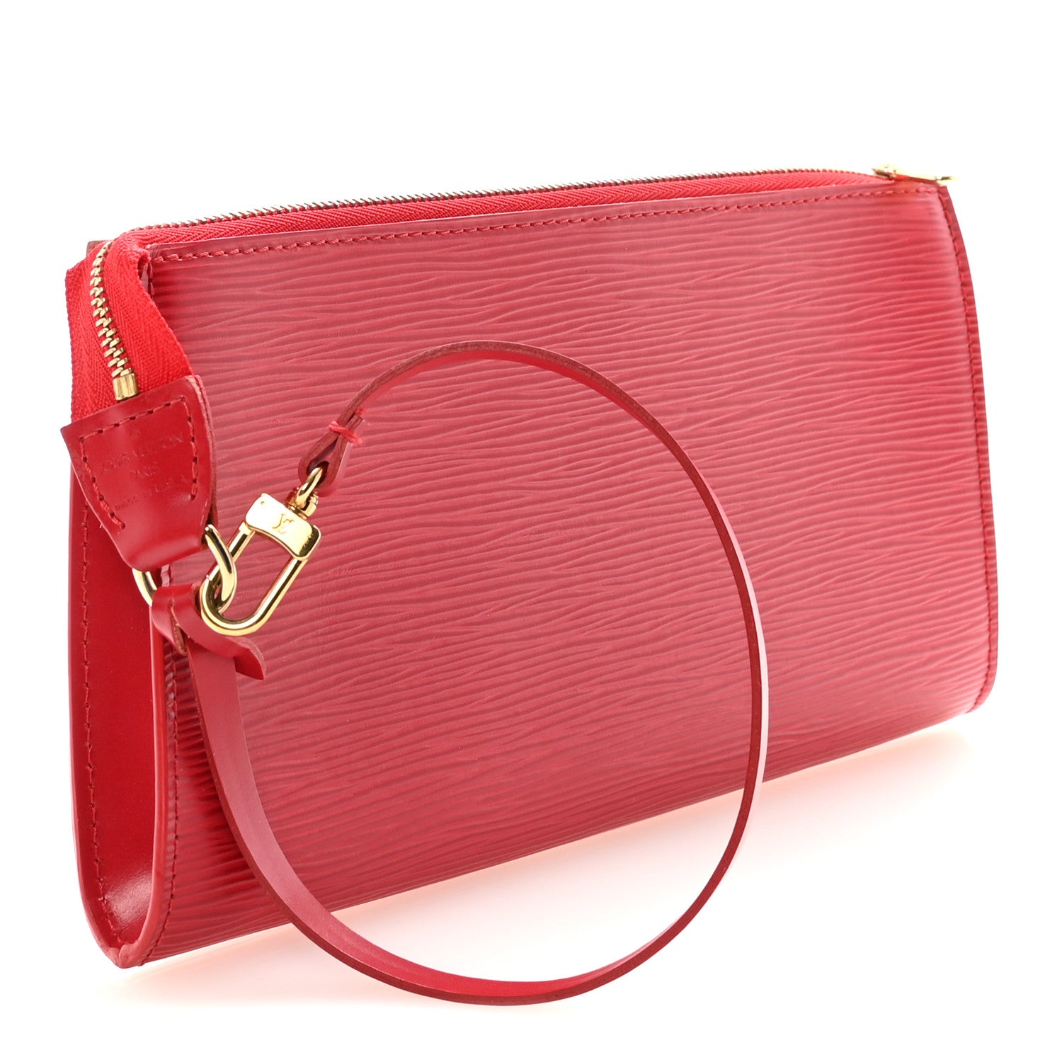 Louis Vuitton Epi Pochette Accessories 21 Castillan Red 3 of 6