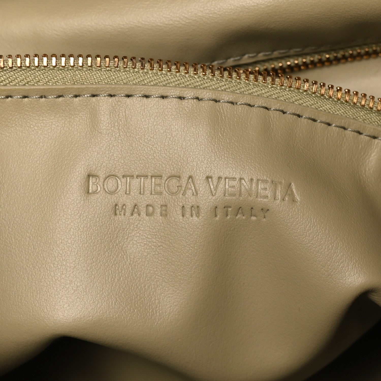 Bottega Veneta Calfskin Intrecciato Large Hop Travertine 6 of 9