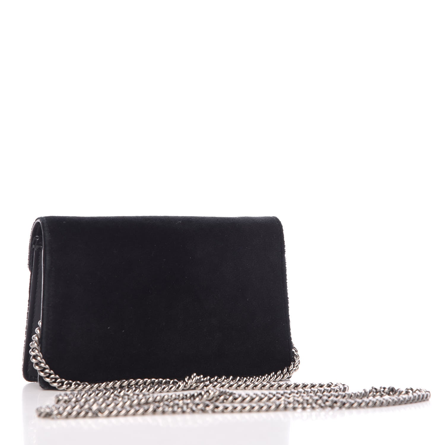 Gucci Velvet Super Mini Dionysus Shoulder Bag Black 3 of 17