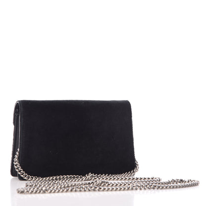 Gucci Velvet Super Mini Dionysus Shoulder Bag Black 3 of 17