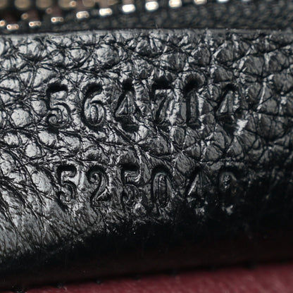Gucci Smooth Calfskin Medium Zumi Top Handle Bag Black 7 of 10