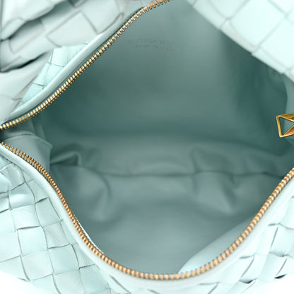 Bottega Veneta Nappa Intrecciato Teen Jodie Hobo Teal Washed 5 of 11
