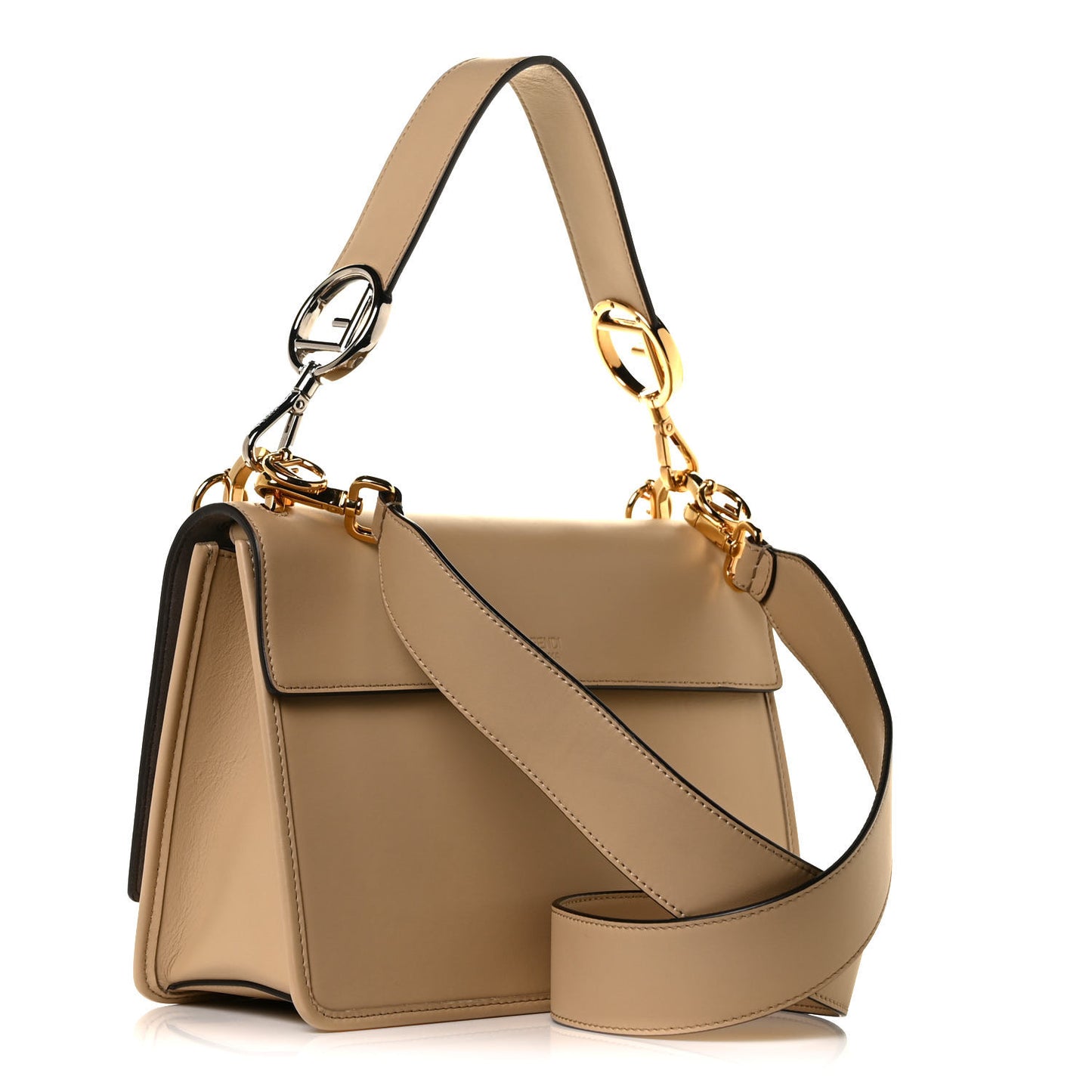 Vitello Century Opaco F is Fendi Kan I Shoulder Bag Amido
