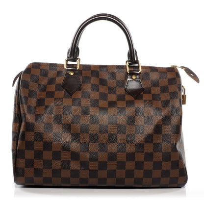 Louis Vuitton Damier Ebene Speedy 30 1 of 8