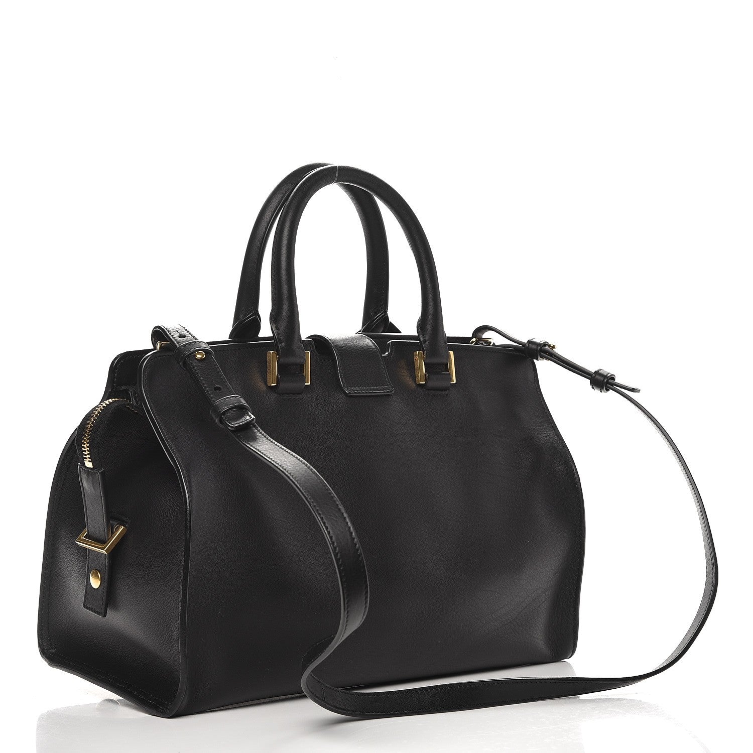 Saint Laurent Calfskin Small Classic Y Cabas Black 3 of 8