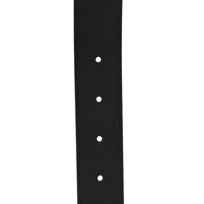Gucci Calfskin Double G 30mm Belt 80 32 Black 5 of 7