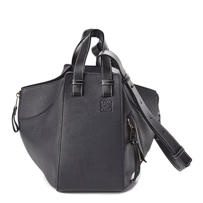 Loewe Calfskin Small Hammock Shoulder Bag Midnight Blue Black 1 of 9