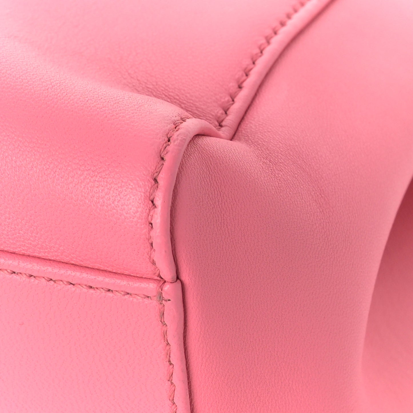 Nappa Colorblock Mini Peekaboo Iconic Satchel Rosa Fluo Oxigen Slate
