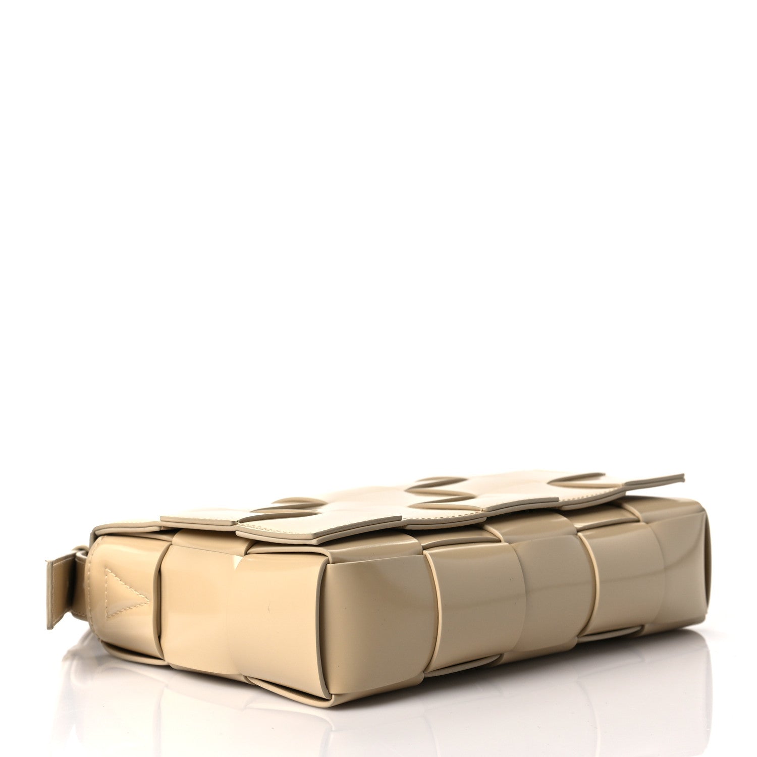 Bottega Veneta Brushed Calfskin Intrecciato Cassette Bag Porridge 4 of 8