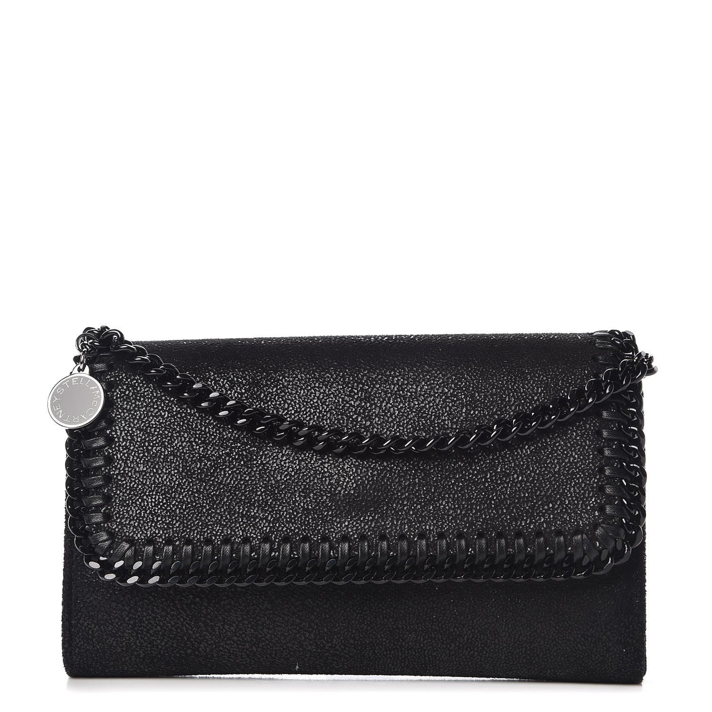 Shaggy Deer Falabella Crossbody Clutch Black