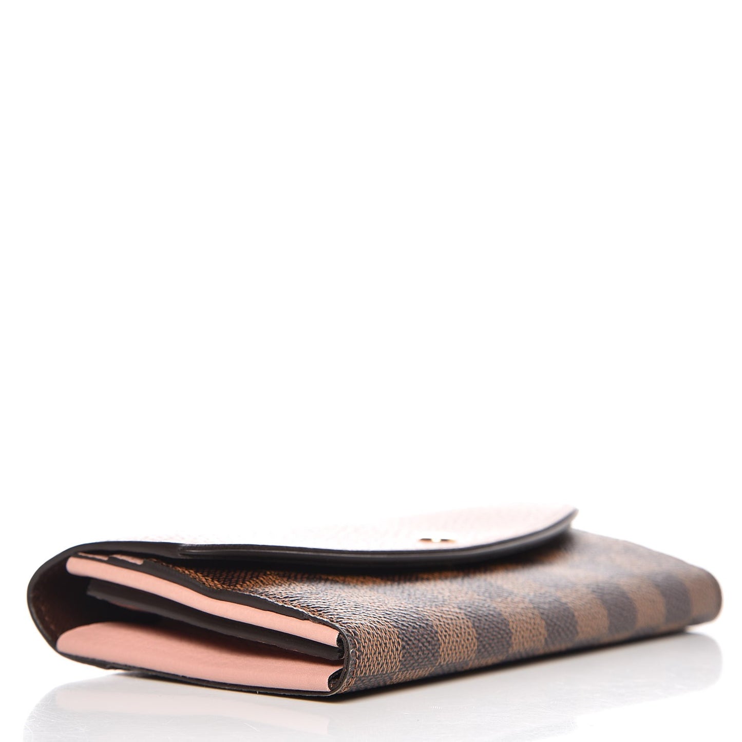 Damier Ebene Normandy Wallet Magnolia