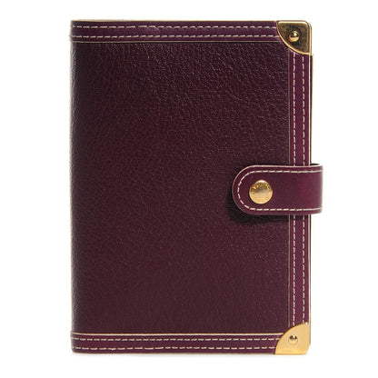 Louis Vuitton Suhali Small Ring Agenda Cover Prune 1 of 7