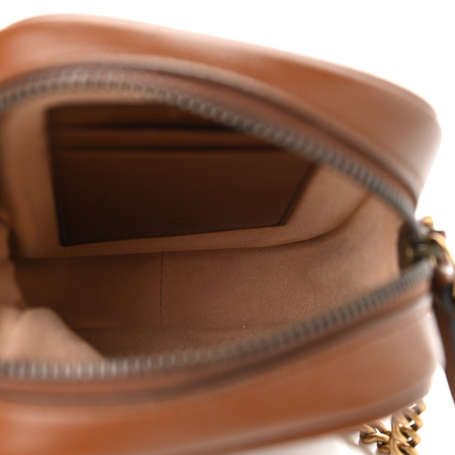 Gucci Azalea Calfskin Matelasse Diagonal Mini GG Marmont Crossbody Bag Cuir 5 of 10