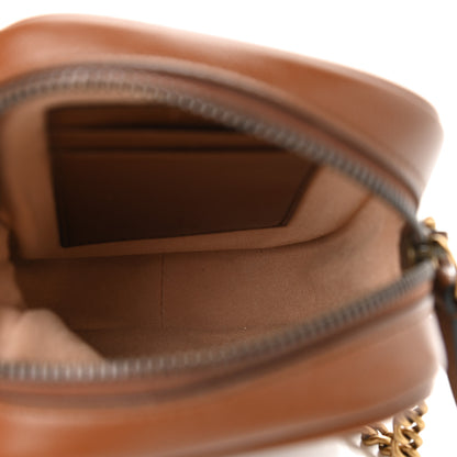 Gucci Azalea Calfskin Matelasse Diagonal Mini GG Marmont Crossbody Bag Cuir 5 of 10