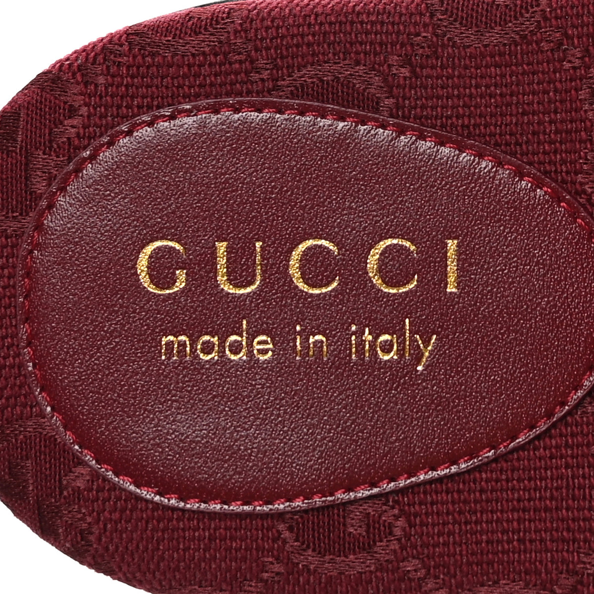 Canvas GG Monogram Horsebit Flat Slide Sandals 41 Rosso Ancora