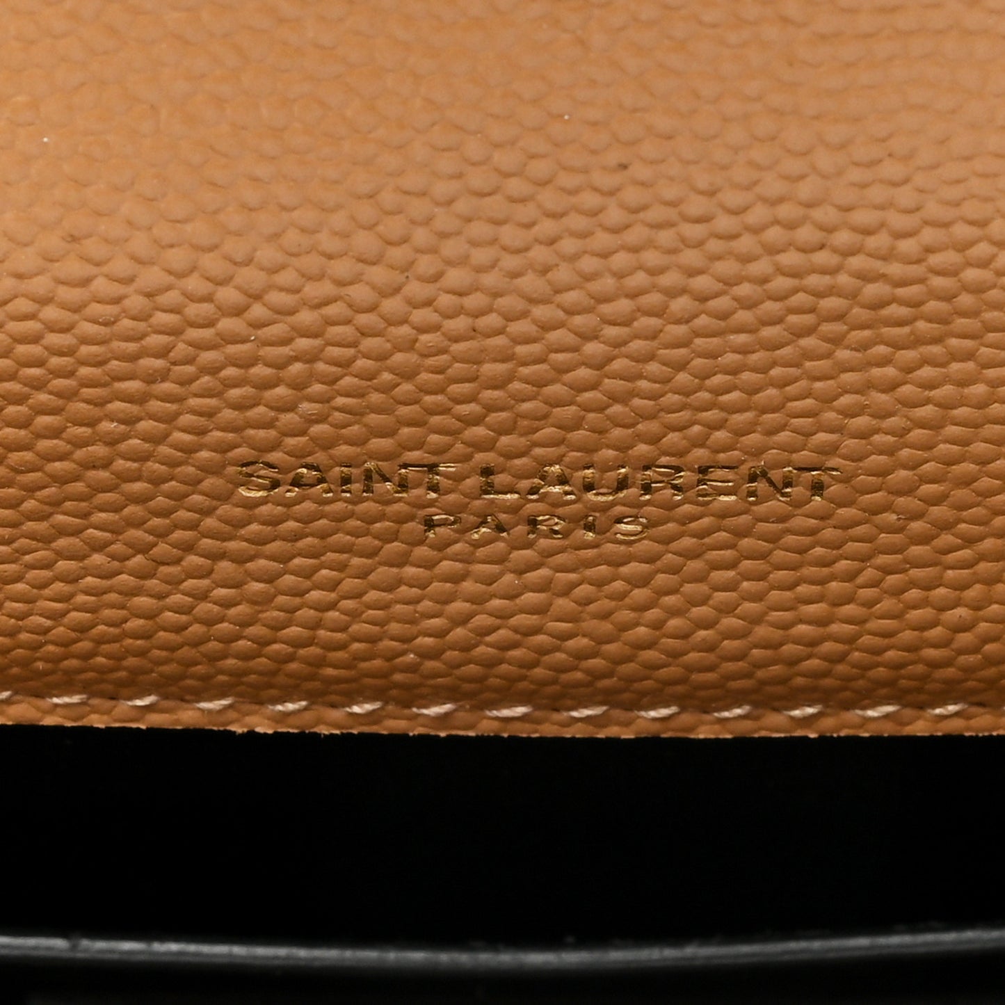 Grain De Poudre Medium Tri-Quilt Monogram Satchel Dark Beige