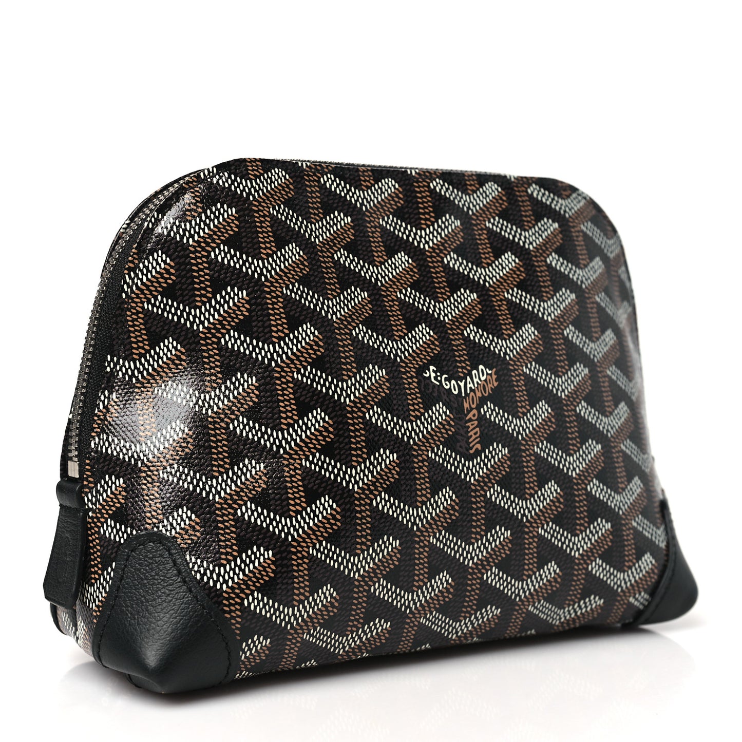 Goyardine Vendome Toiletry Pouch Black