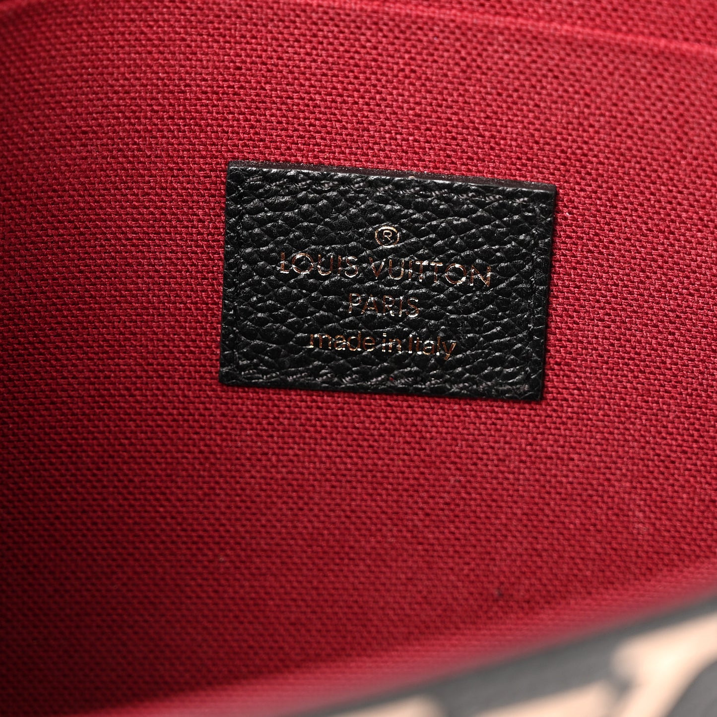 Empreinte Monogram Giant Felicie Pochette Black Beige
