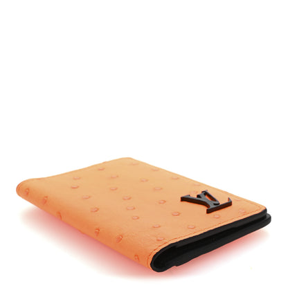Louis Vuitton Ostrich Pocket Organize Orange 4 of 7