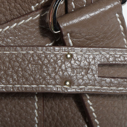 Hermes Taurillon Clemence Jypsiere 28 Etoupe 10 of 18