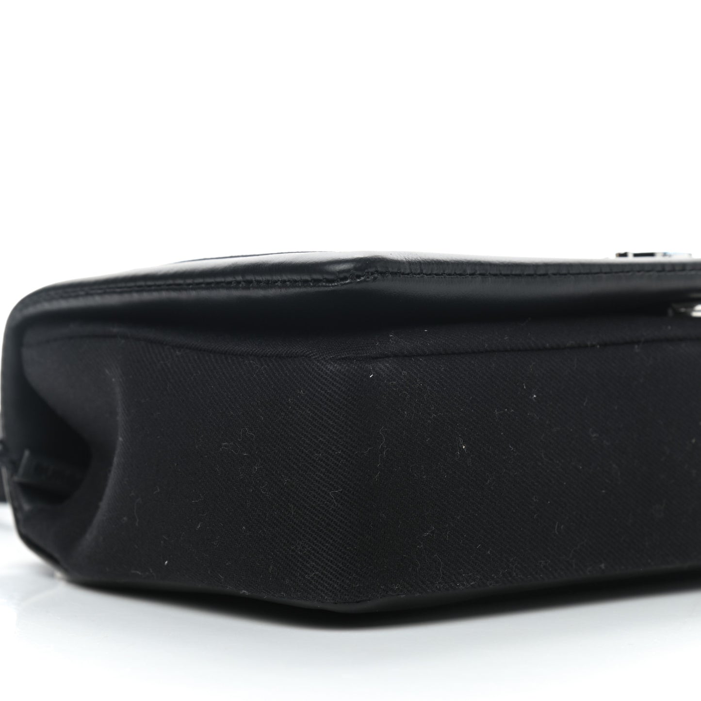 Canvas Printed Small Love Lola Bag Black