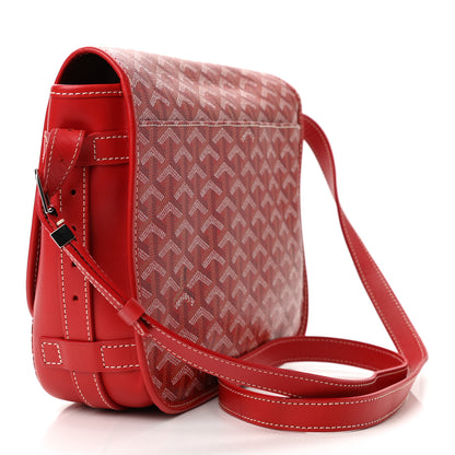 Goyard Goyardine Belvedere MM Messenger Bag Red 2 of 8