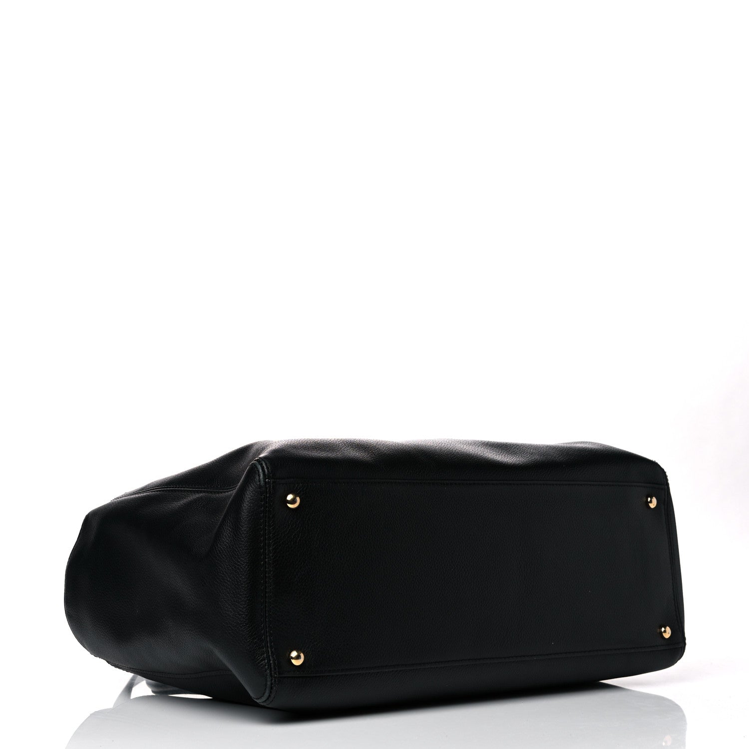 Chanel Calfskin Cerf Executive Shopper Tote Black 5 of 30