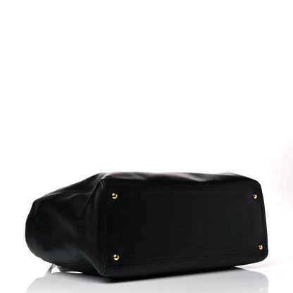 Chanel Calfskin Cerf Executive Shopper Tote Black 5 of 30