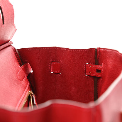 Hermes Epsom Birkin 30 Rouge Casaque 15 of 36