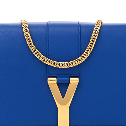 Saint Laurent Calfskin Classic Y Ligne Chain Wallet Bleu Majorelle 8 of 15