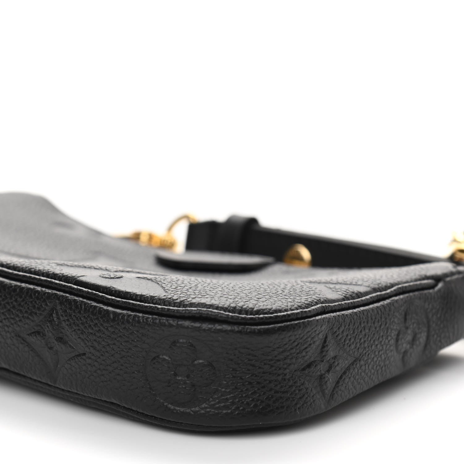 Louis Vuitton Empreinte Monogram Giant Multi Pochette Accessories Small Pochette Black 9 of 10