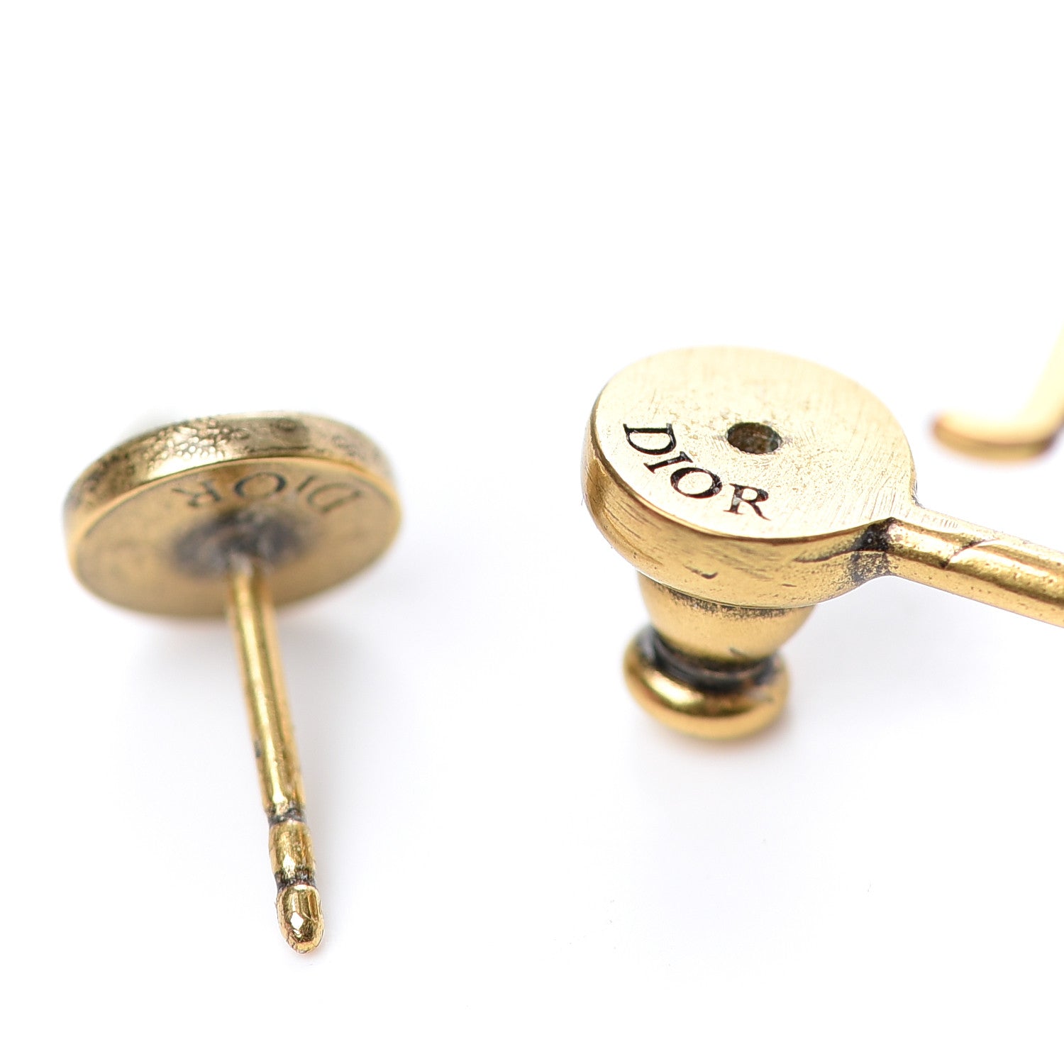 Christian Dior Pearl J'Adior Earring Aged Gold 3 of 3