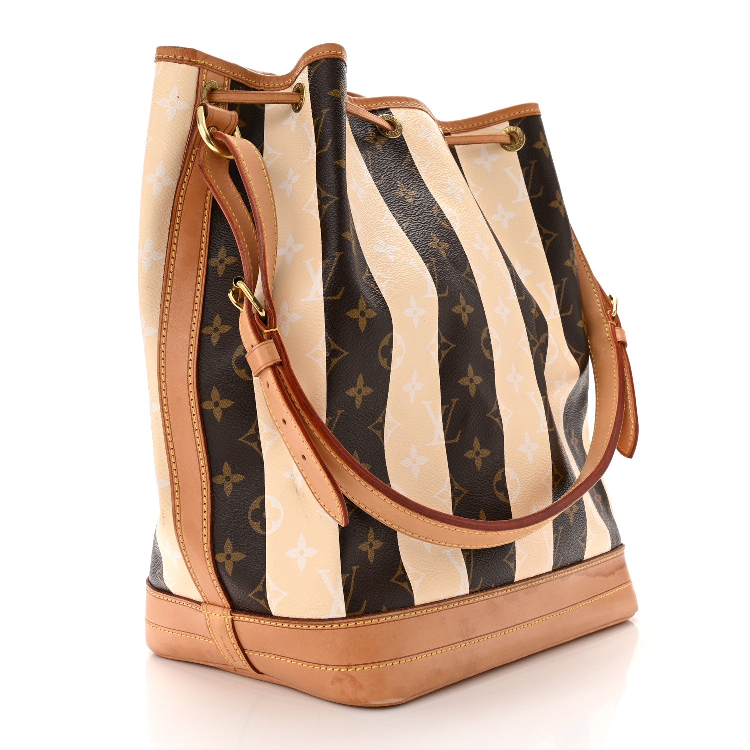Louis Vuitton Monogram Rayures Noe 3 of 10