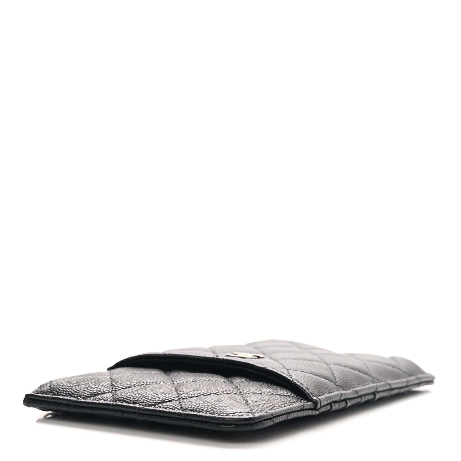 Chanel Caviar Quilted Classic iPhone Pouch Black 4 of 7