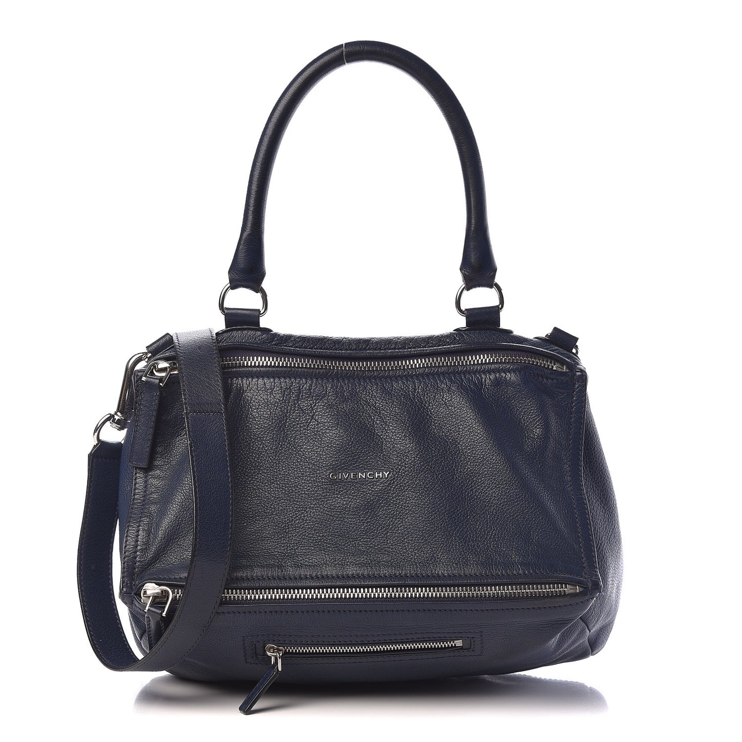 Sugar Goatskin Medium Pandora Deep Blue