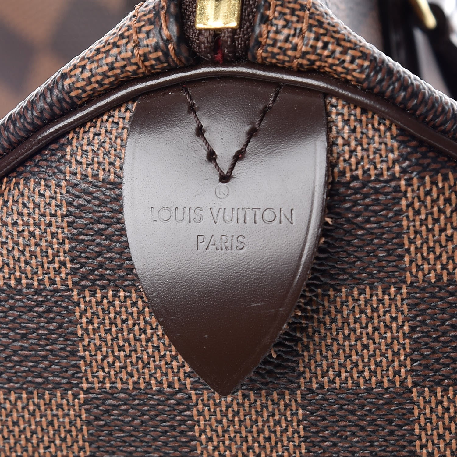 Louis Vuitton Damier Ebene Speedy 30 6 of 9