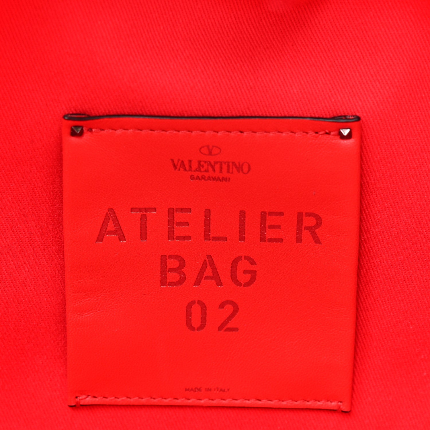 Valentino Garavani Canvas Atelier 02 Bow Edition Small Tote Bag Red 7 of 11