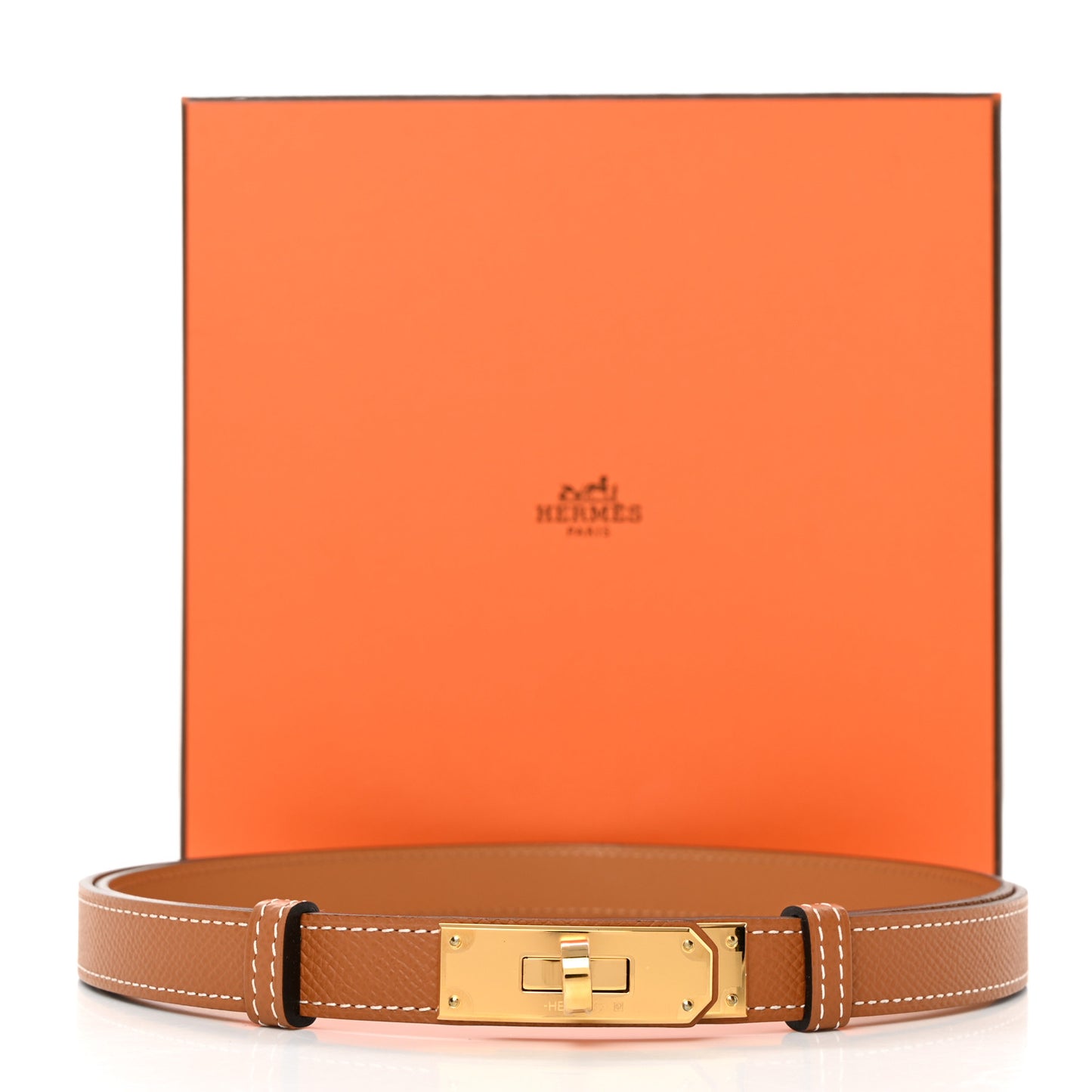 Epsom Kelly Belt Gold