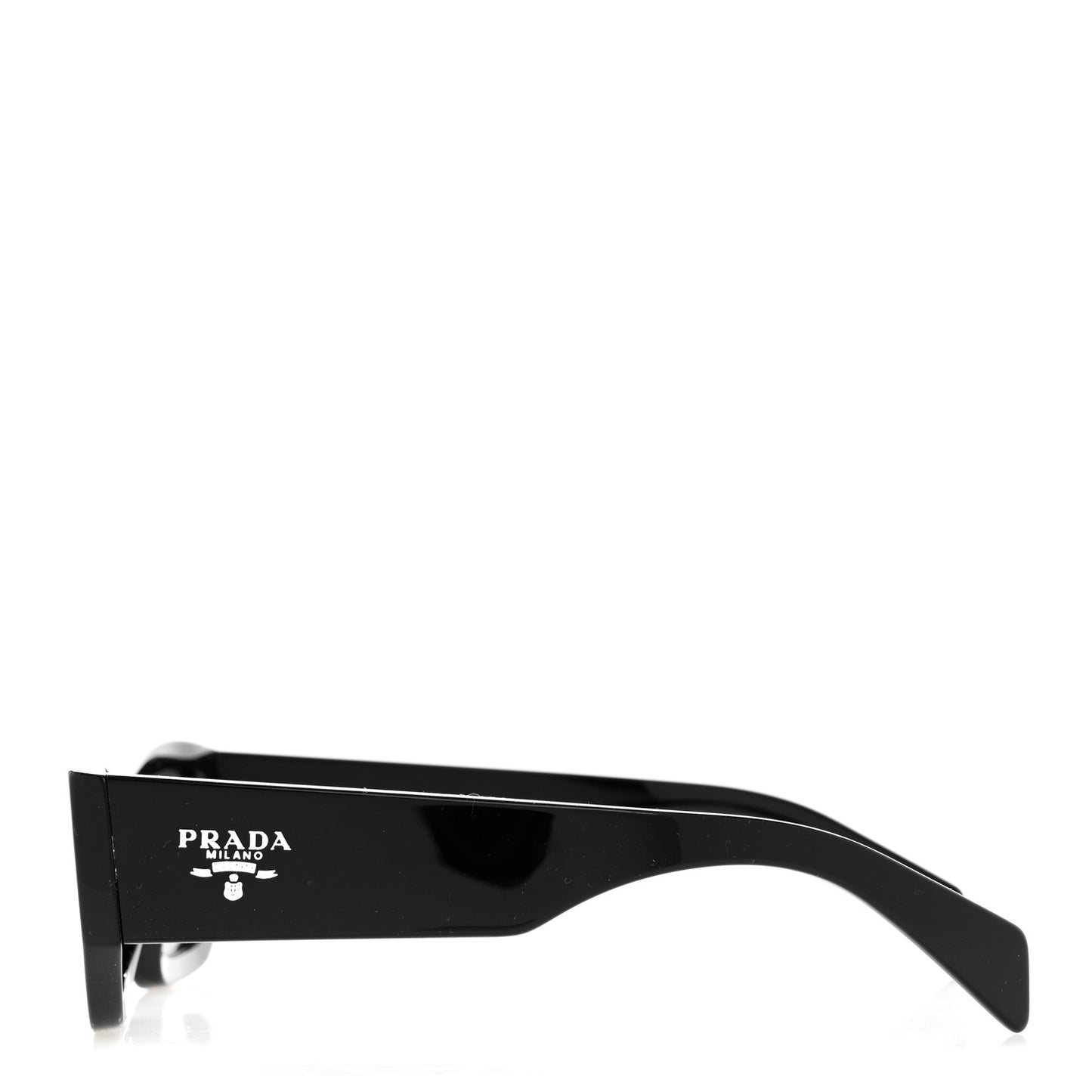 Acetate Pillow Sunglasses SPR A01 Black