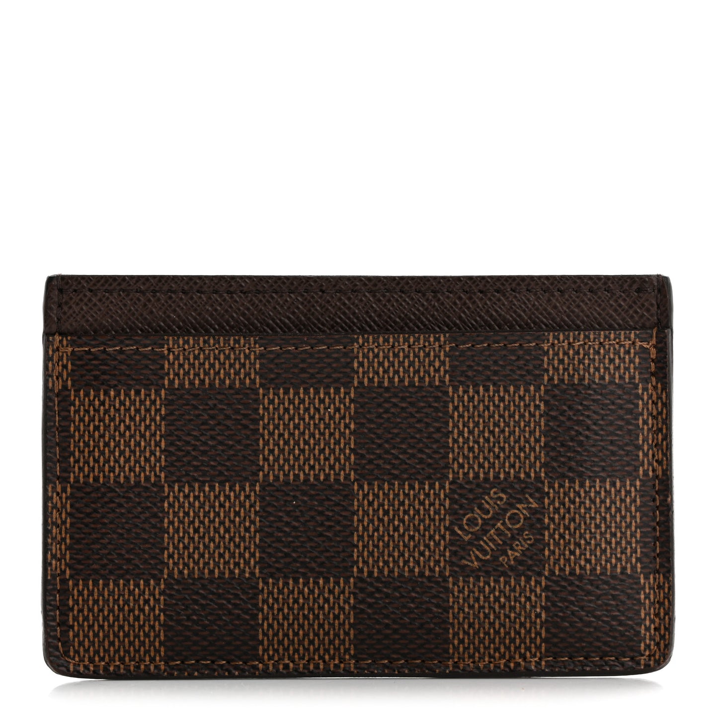 Damier Ebene Card Holder