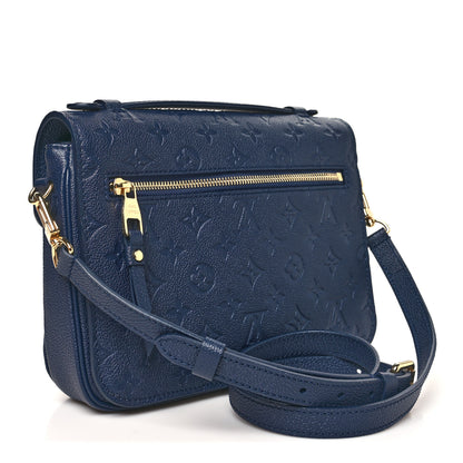 Louis Vuitton Empreinte Pochette Metis Navy 3 of 9