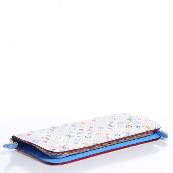 Louis Vuitton Monogram Multicolor Insolite Wallet White Raisin 4 of 7