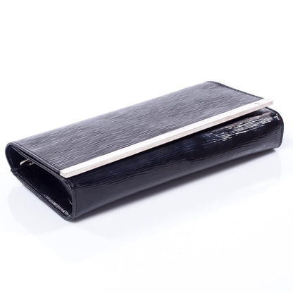 Louis Vuitton Electric Epi Sevigne Clutch Black 7 of 9